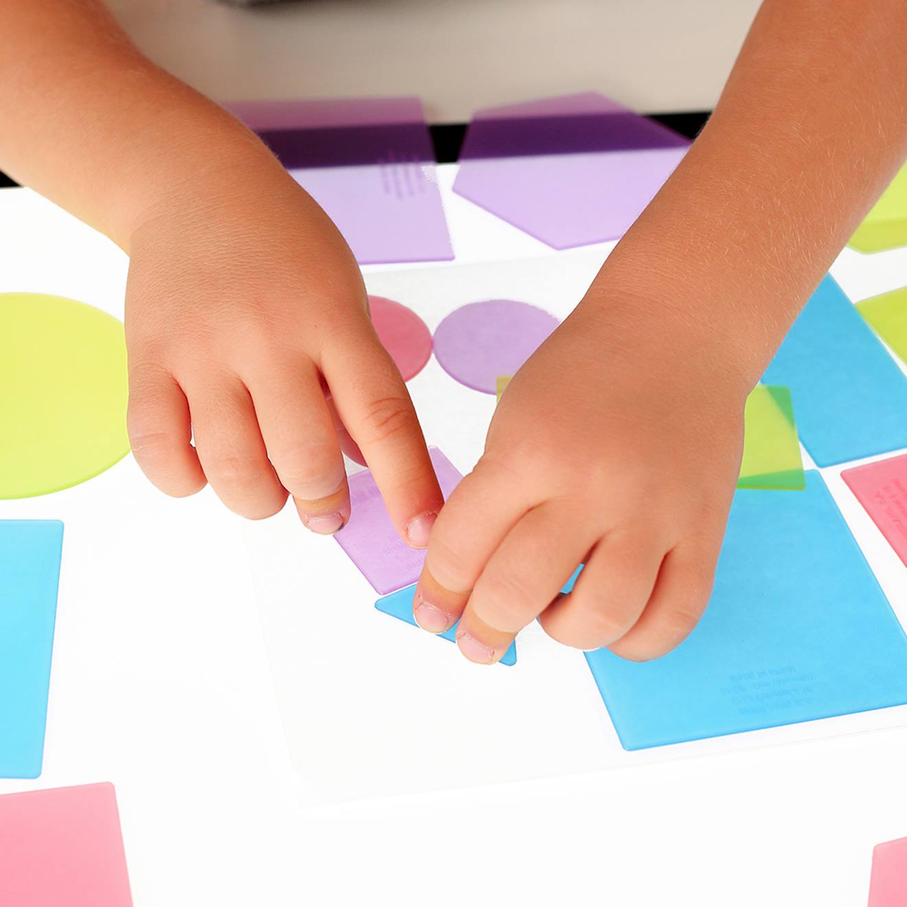 Formes Géométriques Phosphorescentes Bleu (Miniland) - Image 2