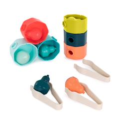 -Jeu de tri avec pinces et troncs