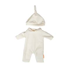 Jouet-Pyjama beige avec chapeau pour poupée 38cm