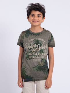 Garçon-T-shirt, polo, sous-pull-T-shirt manches courtes col rond pur coton nabane garçon