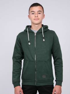 Sweat zippé capuche wamin garçon  - vertbaudet enfant