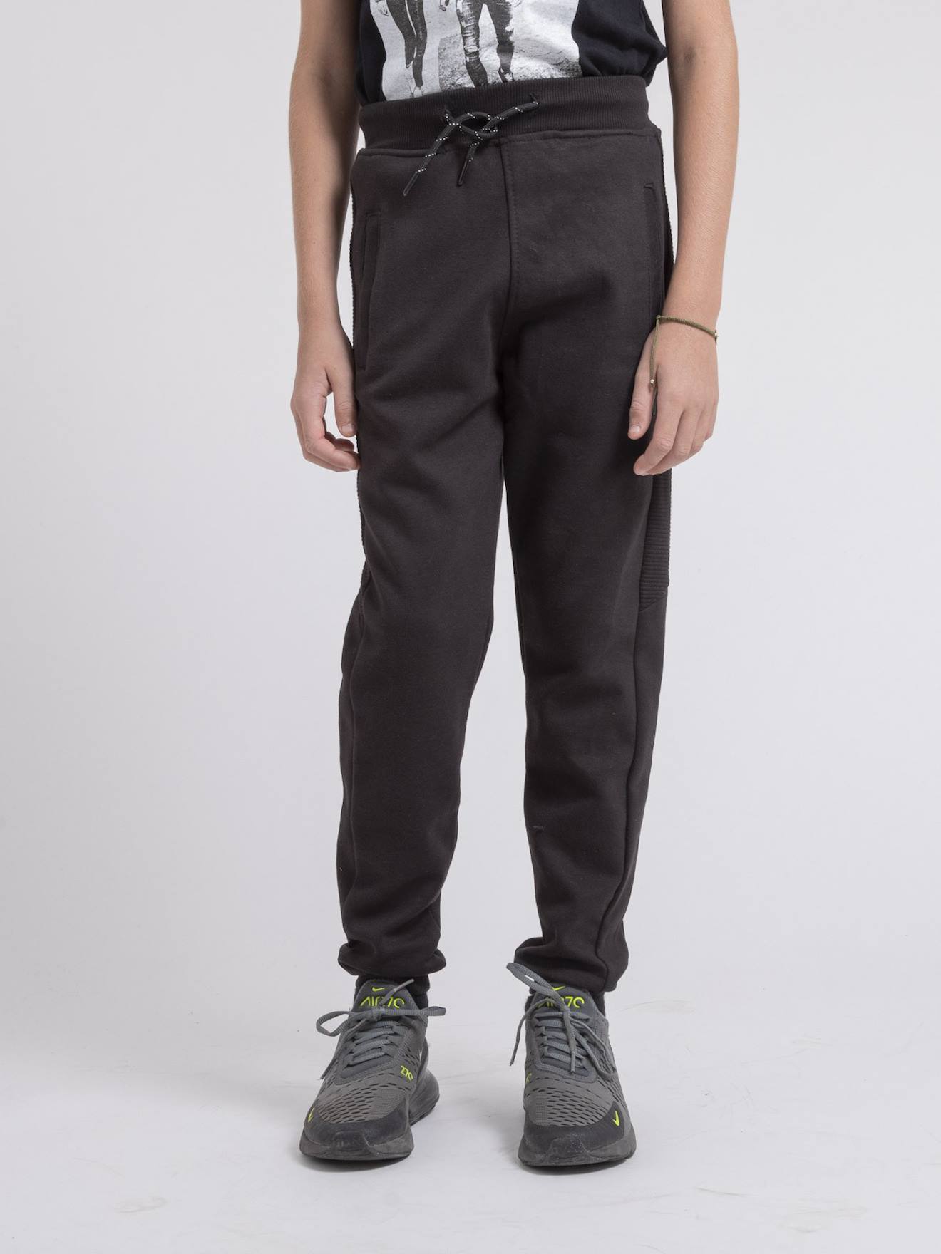 Pantalon Molleton Vercout Garçon Noir