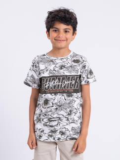 Garçon-T-shirt, polo, sous-pull-T-shirt-T-shirt manches courtes col rond pur coton noliba garçon