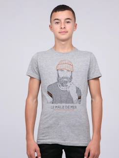 Garçon-T-shirt, polo, sous-pull-T-shirt-T-shirt col rond pur coton japing garçon