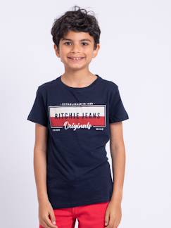 Garçon-T-shirt, polo, sous-pull-T-shirt-T-shirt manches courtes col rond pur coton nomary garçon