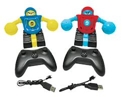 Powerman® fighters – ensemble de 2 robots combattants avec figurines éjectables, effets de lumière et de son  - vertbaudet enfant