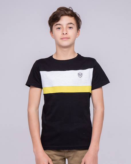 T-shirt col rond pur coton namlet garçon  - vertbaudet enfant