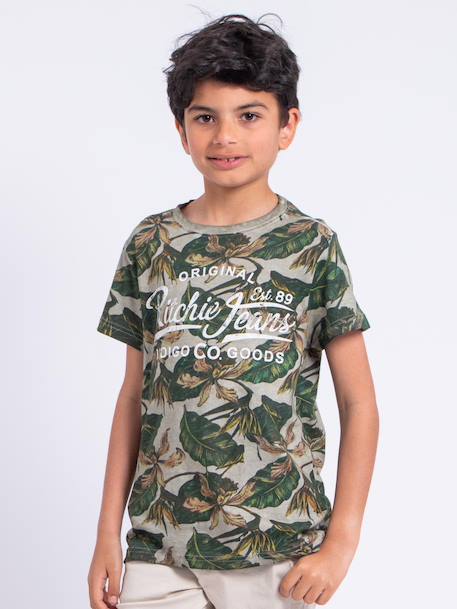Garçon-T-shirt manches courtes col rond pur coton niramax garçon