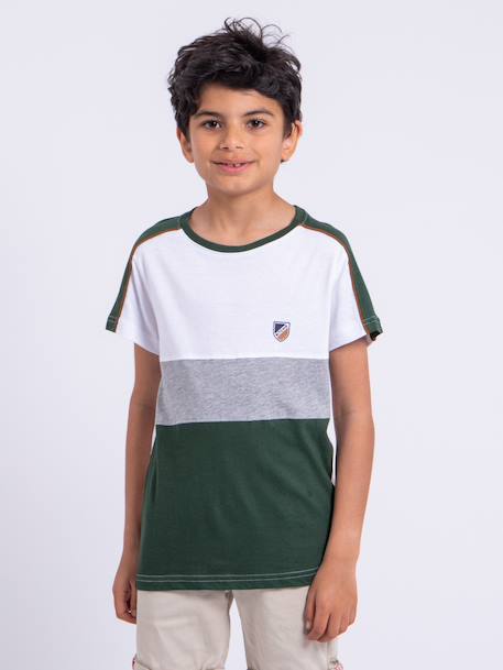 T-shirt manches courtes pur coton nabalia garçon  - vertbaudet enfant