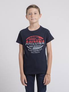 T-shirt col rond pur coton jacraig garçon  - vertbaudet enfant