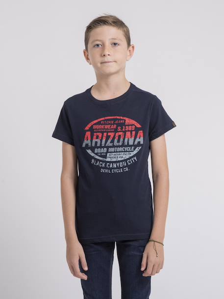 Garçon-T-shirt col rond pur coton jacraig garçon