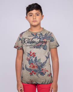 Garçon-T-shirt, polo, sous-pull-T-shirt-T-shirt col rond pur coton motifs nalko garçon