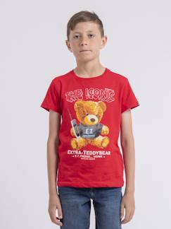 T-shirt col rond pur coton neverso garçon  - vertbaudet enfant