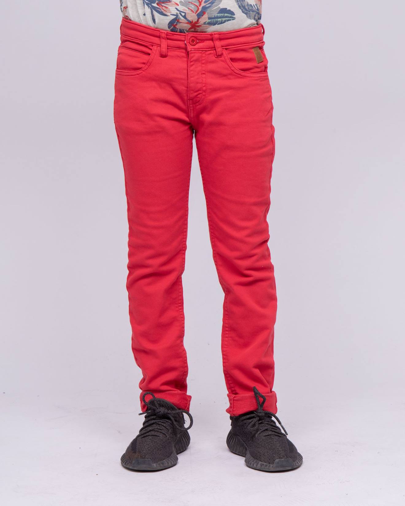 Pantalon Chino Candelo Garçon Rouge