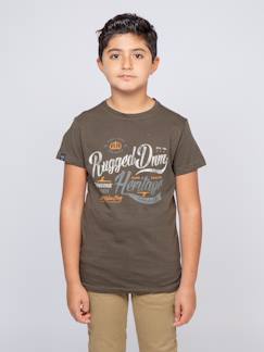 T-shirt col rond pur coton niloman garçon  - vertbaudet enfant