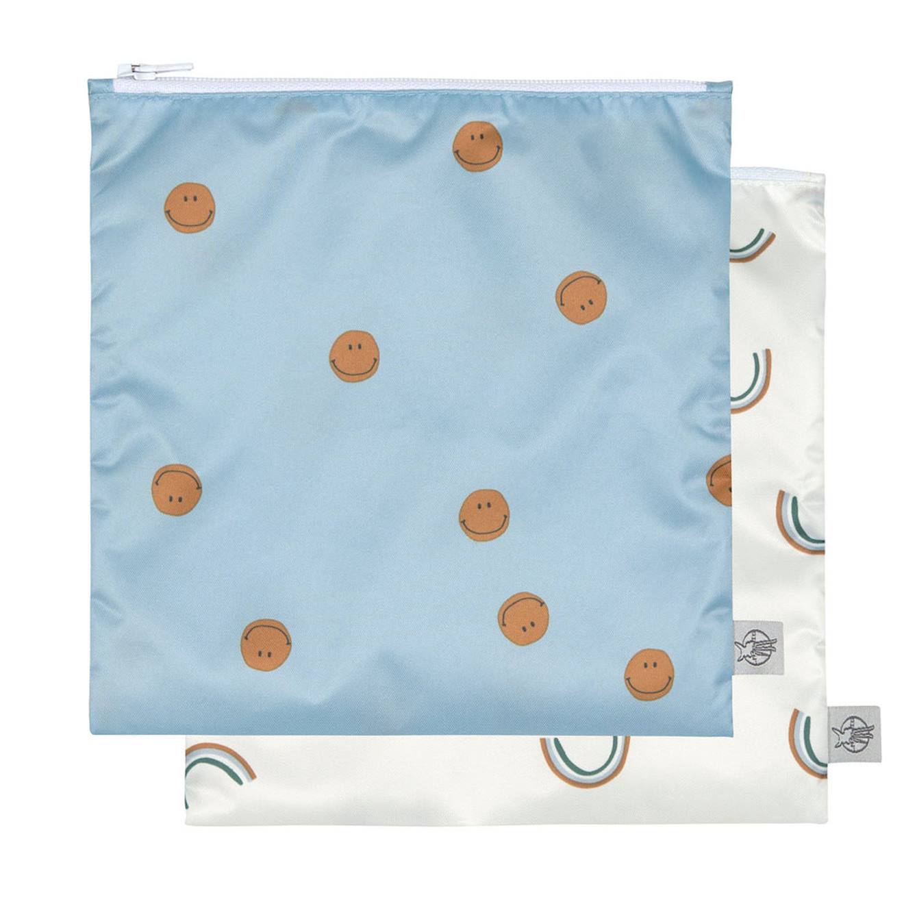 Lot De 2 Pochettes À Snack Happy Rascals Smile Multicolore