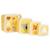 Lot de 4 boîtes à goûter Jaune+Kaki+Princesses+Robot+Rose+Rose, rouge, violet+Vert de gris 5 - vertbaudet enfant 