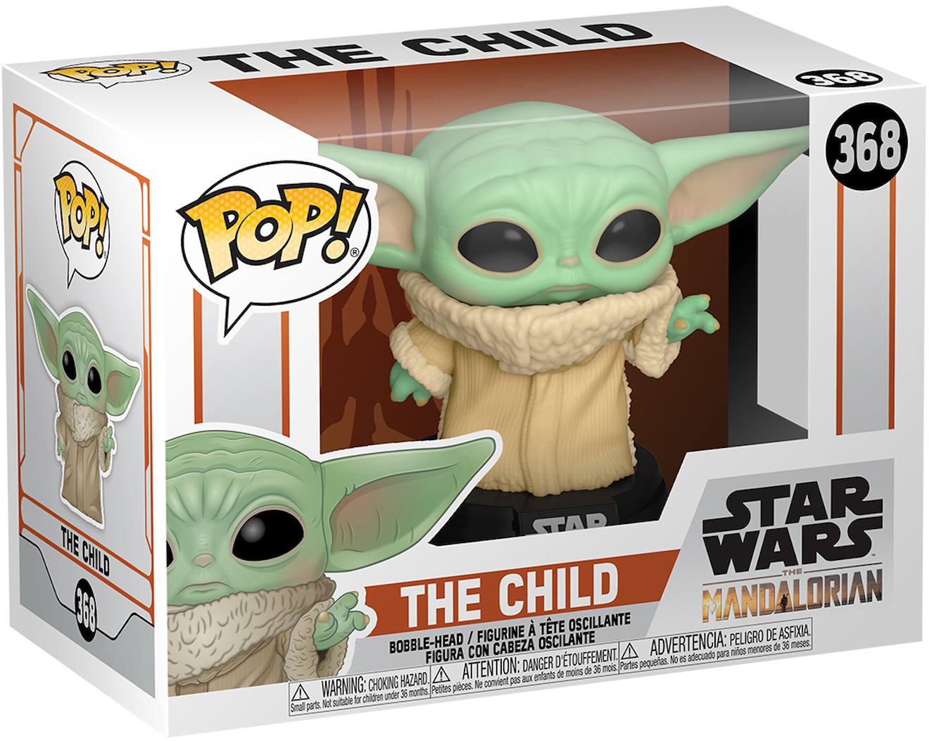Figurine Pop Yoda Multicolore