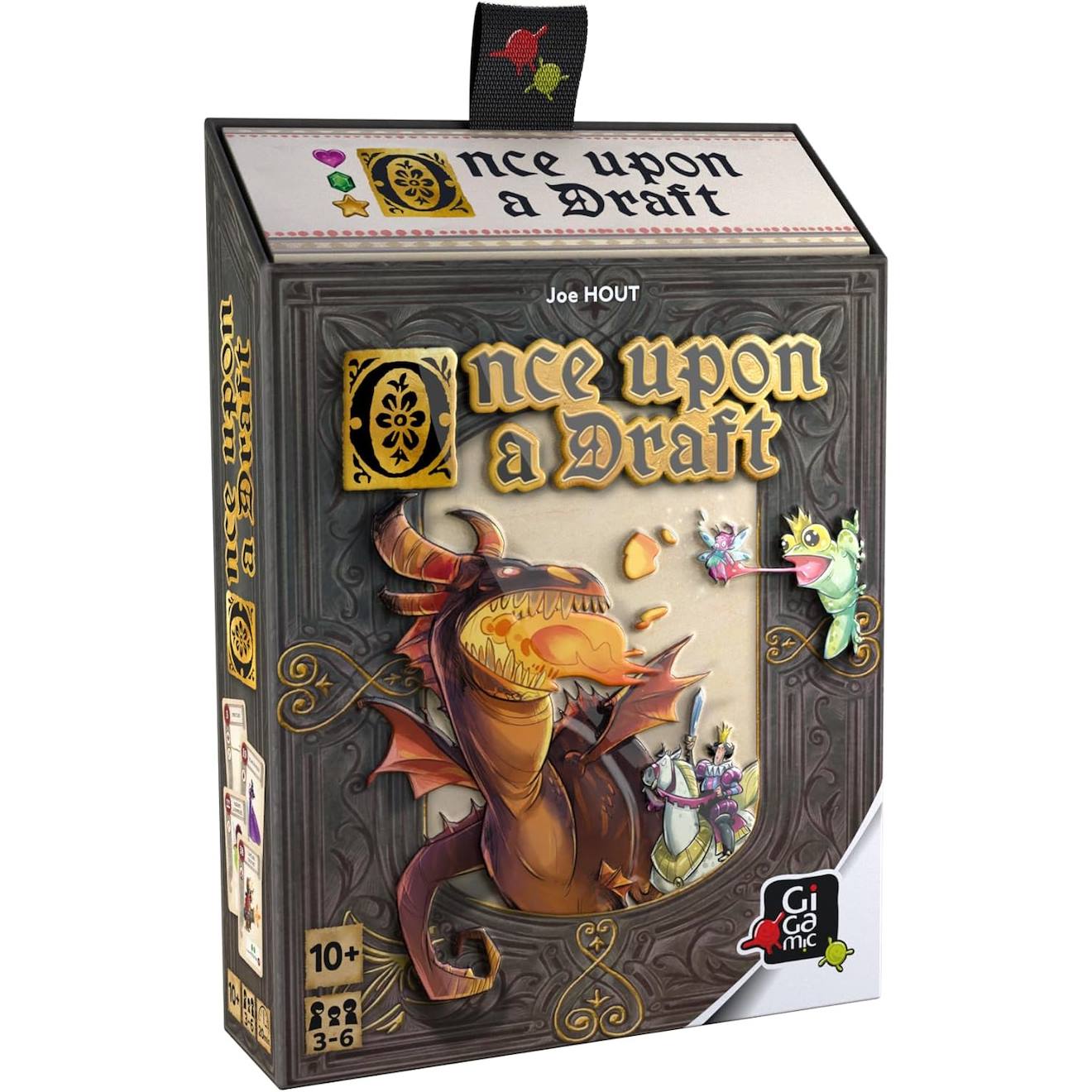 Once Upon A Draft - Jeu 3 Chapitres Avec Personnages De Contes Et Légendes Marron