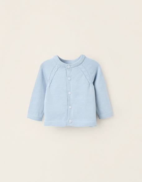 Bébé-Gilet en maille en coton