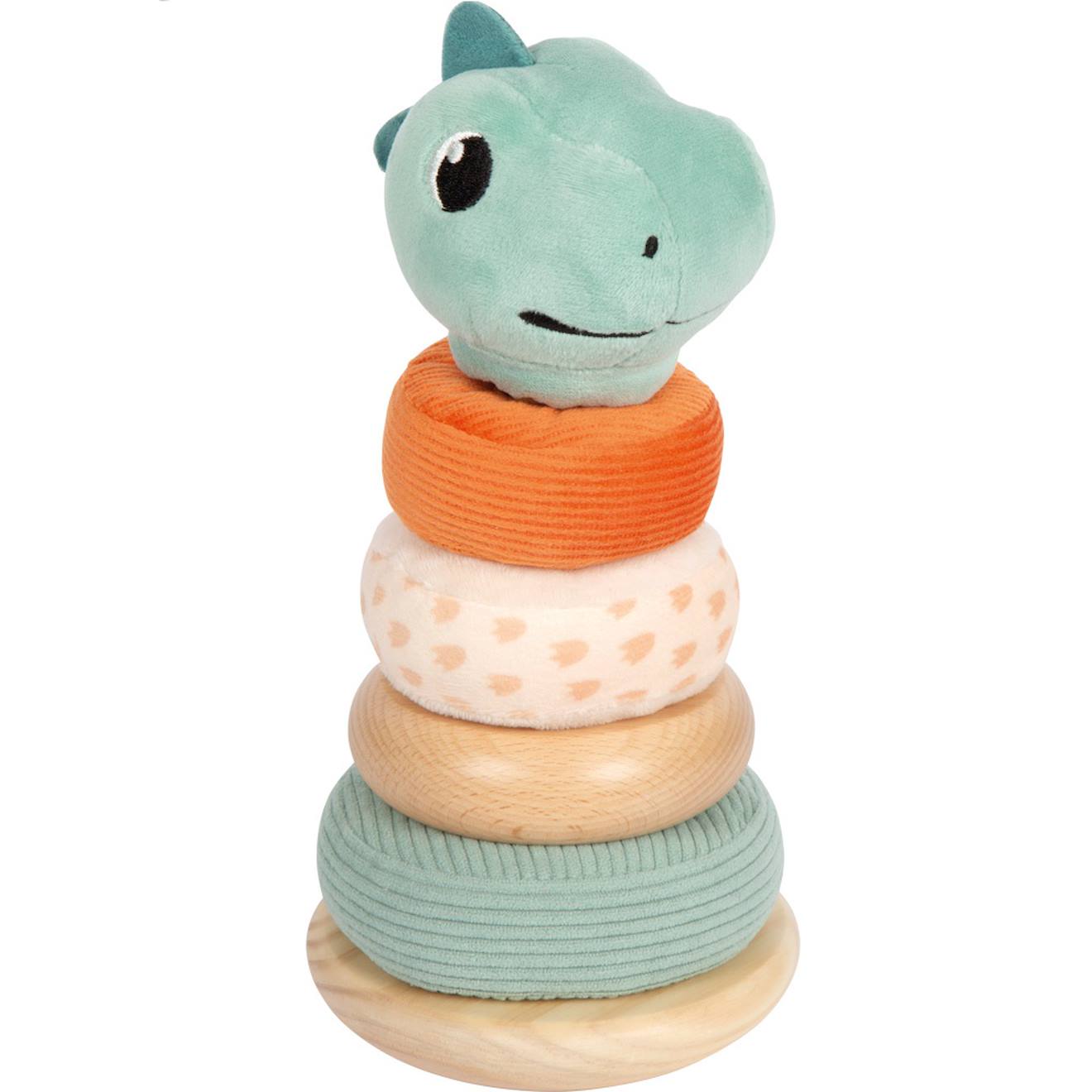 Tour À Empiler Dino Bleu
