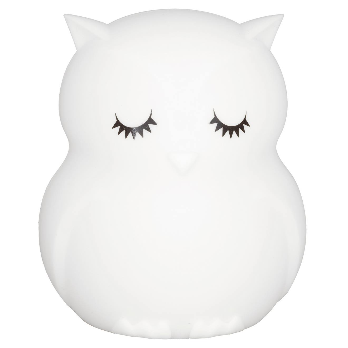 Petite Veilleuse Hibou Blanc