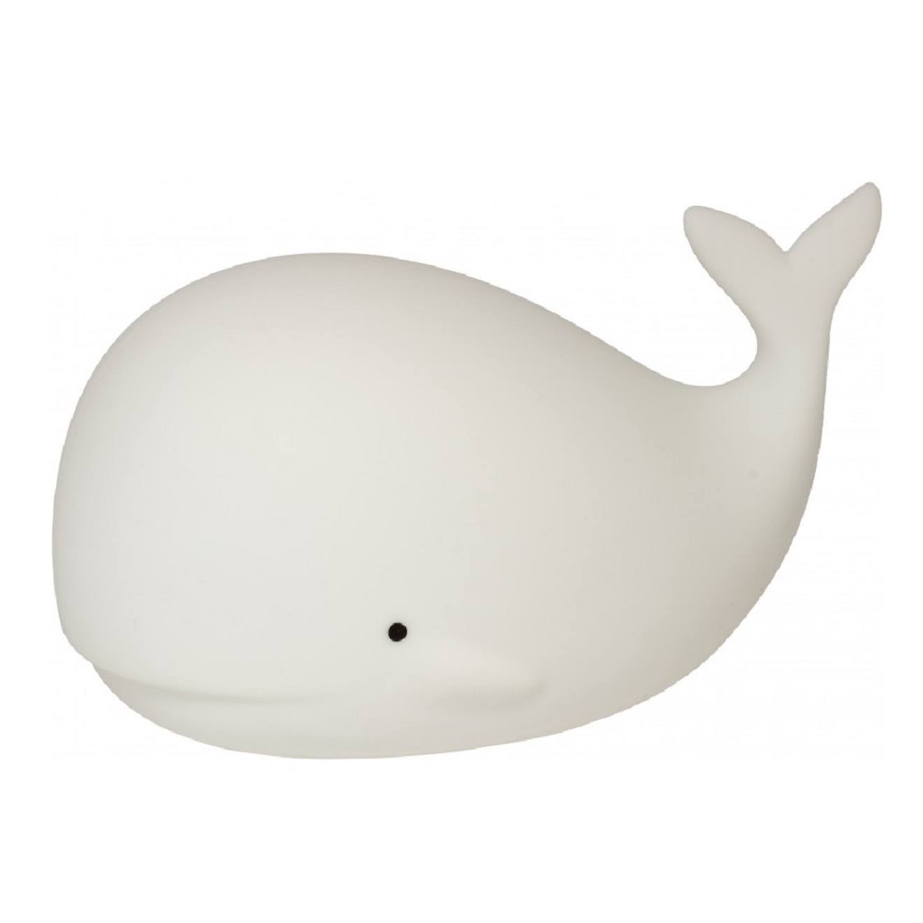Petite Veilleuse Baleine Blanc