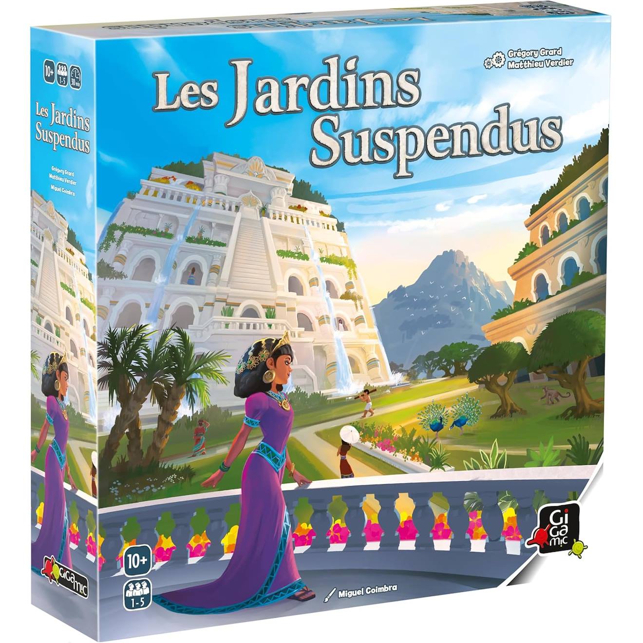 Les Jardins Suspendus - Jeu De Stratégie Familial Bleu