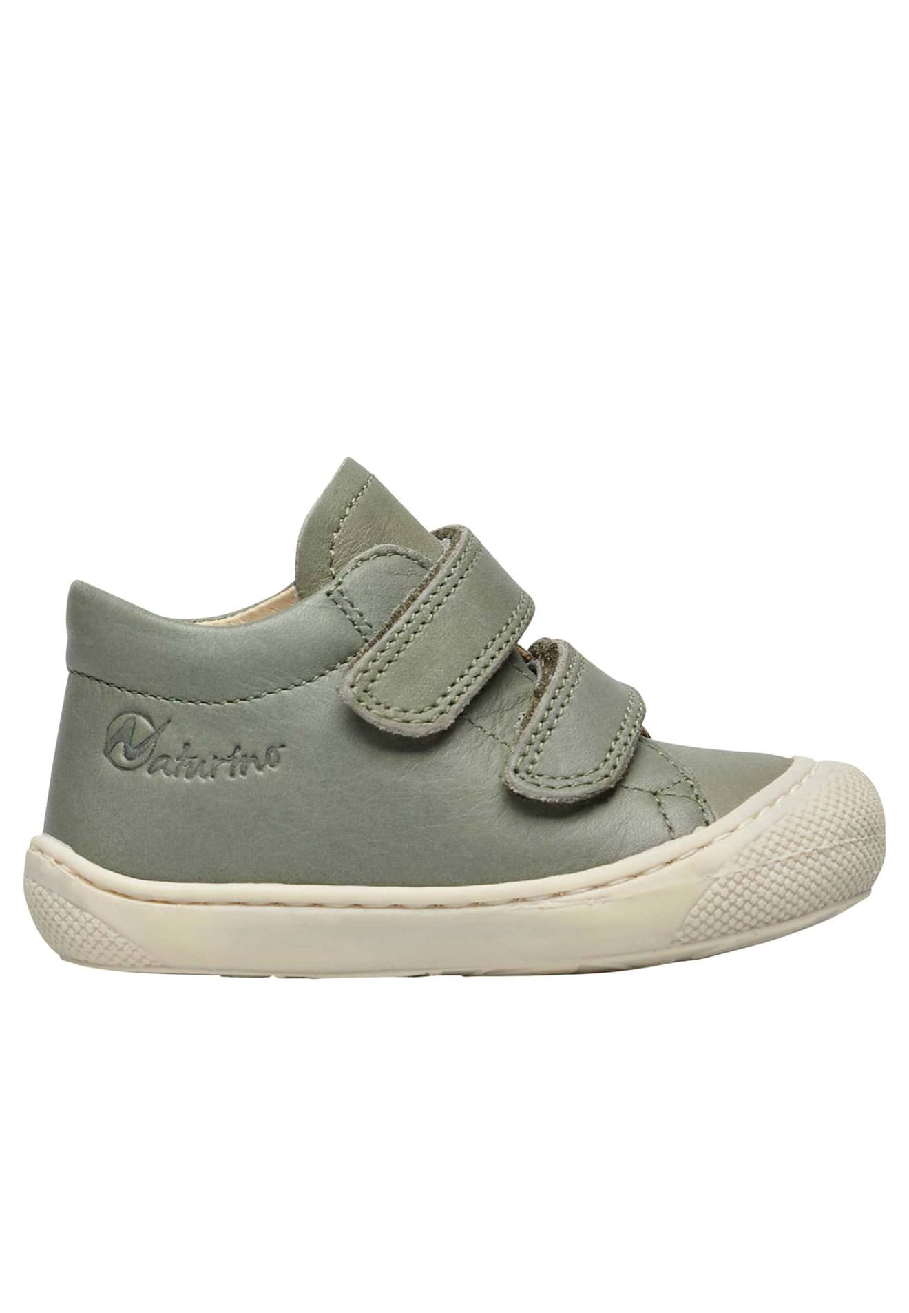 Chaussures Premiers Pas En Cuir Cocoon Vl Vert Foncé
