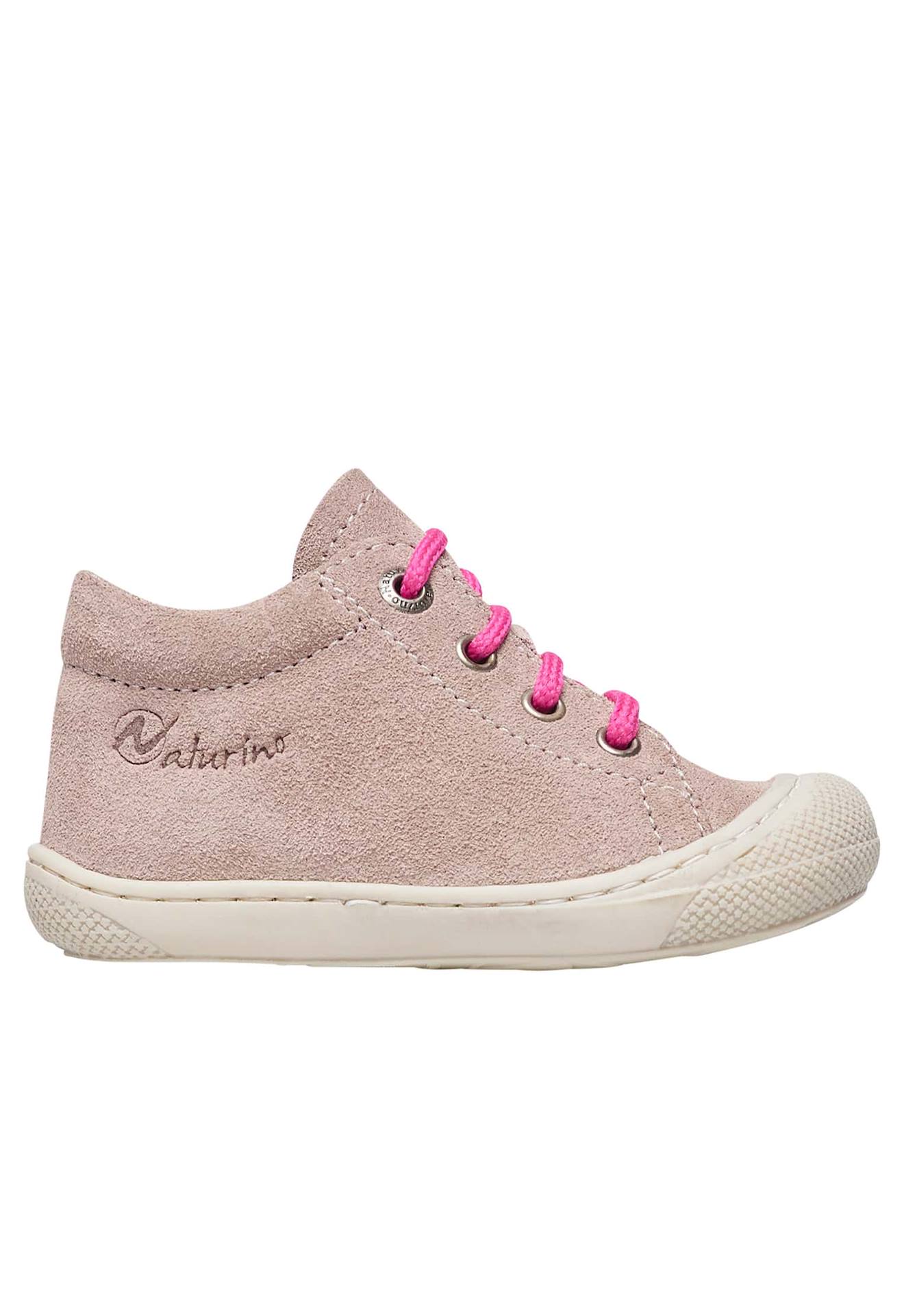 Chaussures Premiers Pas En Suède Cocoon Rose-fuchsia