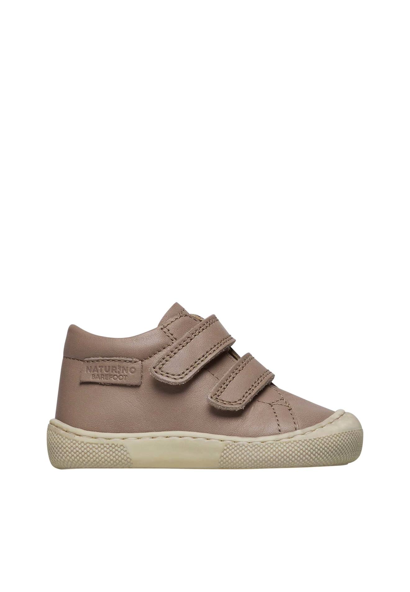 Chaussures Barefoot En Cuir Barefoot Amur Vl Marron Clair