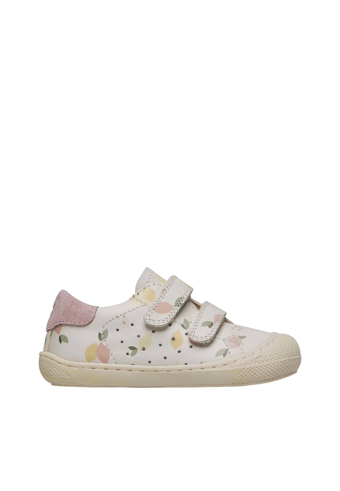 Chaussures Premiers Pas En Cuir Cocoon Low 3 Vl Blanc