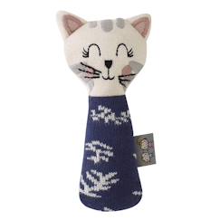 Jouet-Hochet tricoté en coton bio