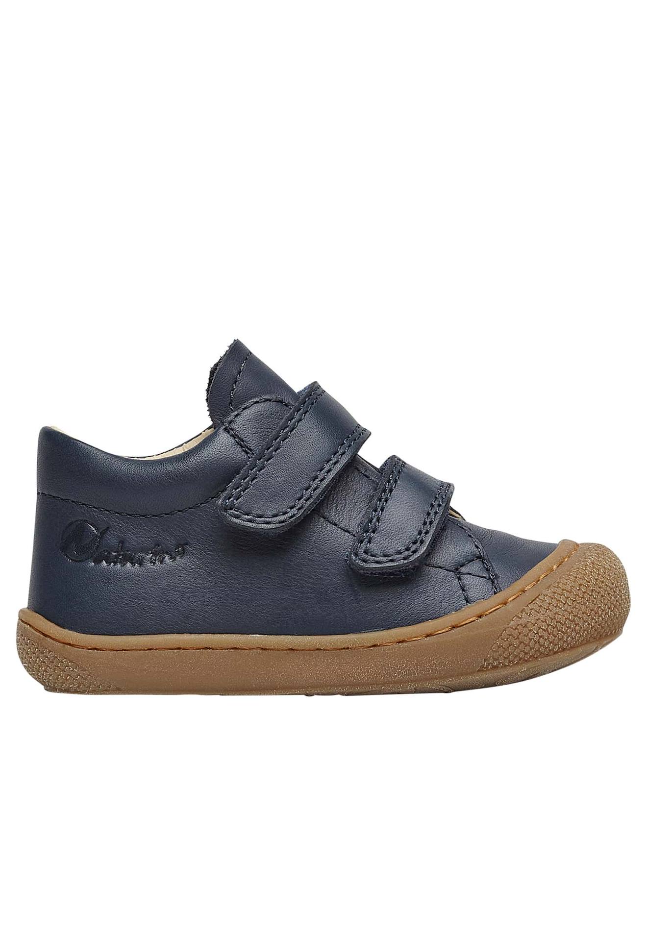 Chaussures Premiers Pas En Cuir Cocoon Vl Marine