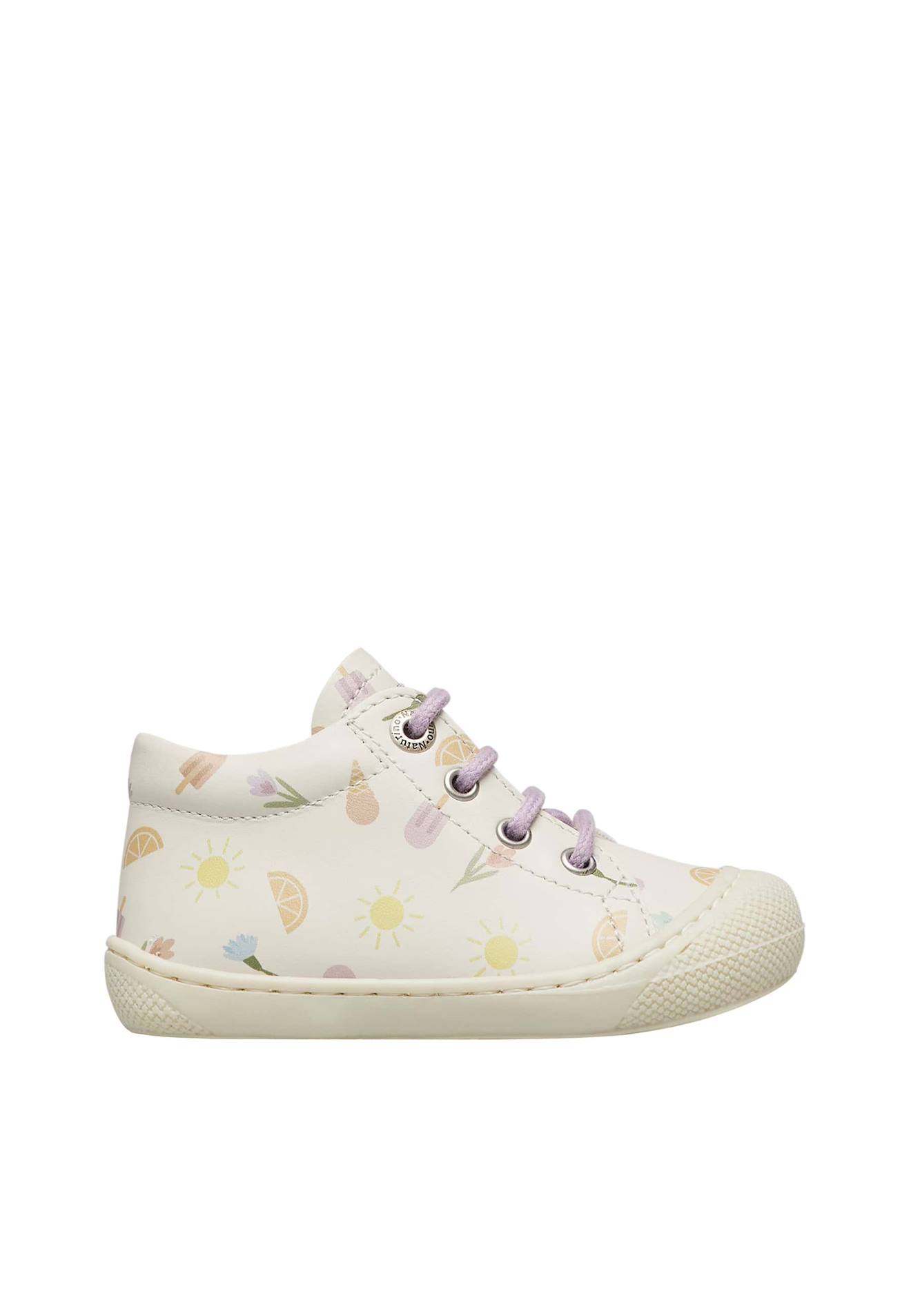 Chaussures En Cuir Cocoon Blanc Crème