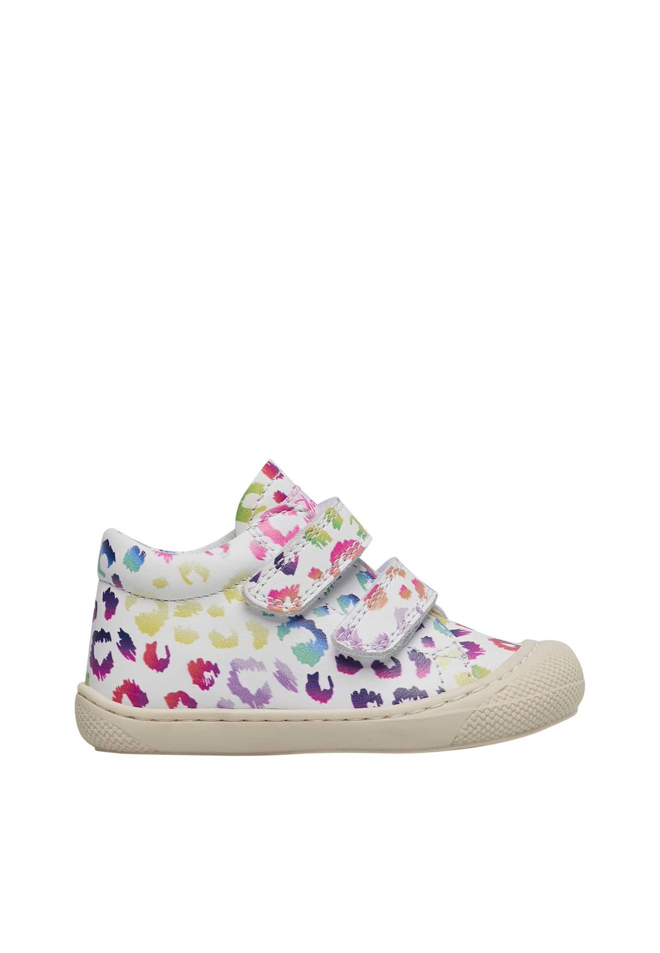 Chaussures Premiers Pas En Cuir Avec Imprimé Animal Cocoon Vl Multicolore