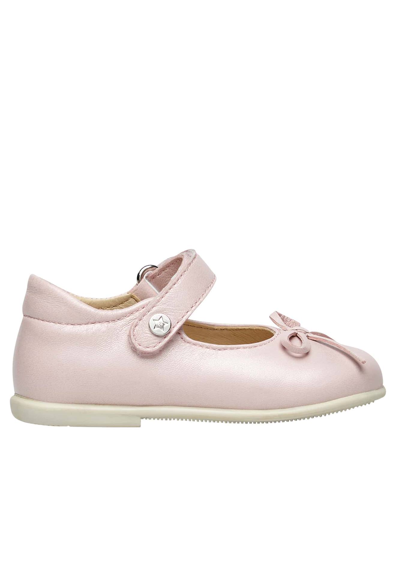 Ballerines En Cuir Ballet Rose