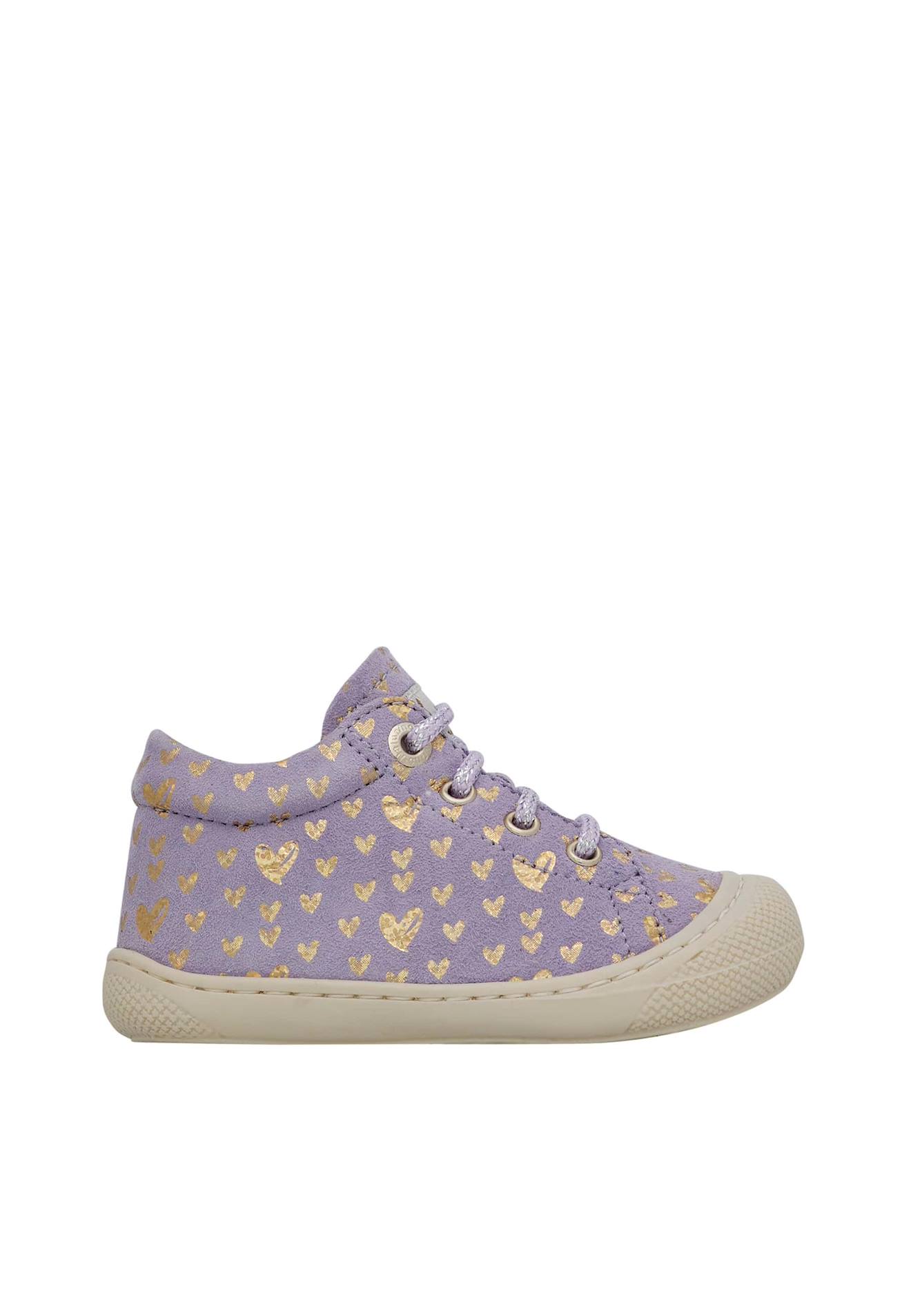 Chaussures En Suède Cocoon Lilas