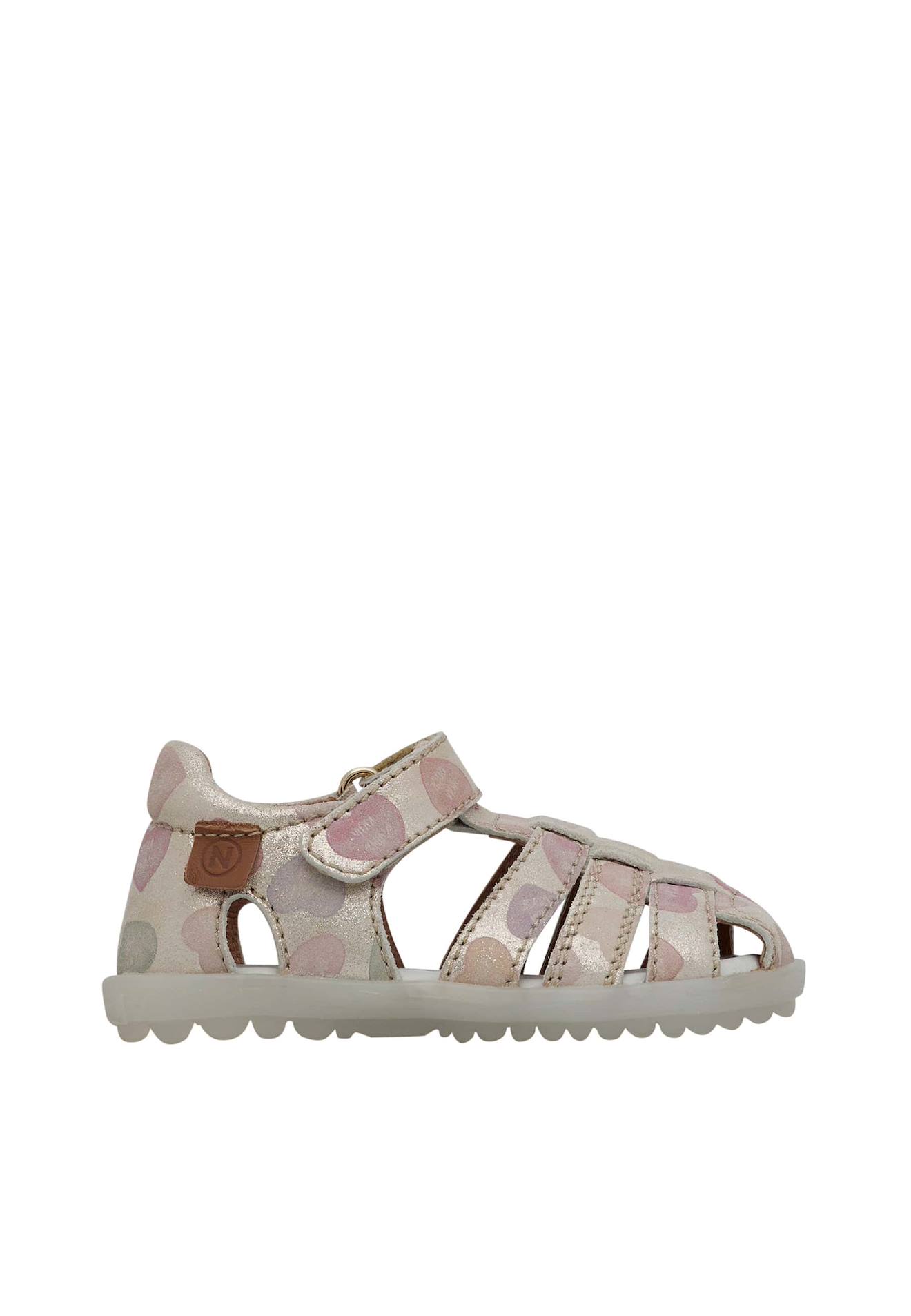 Sandales Semi See Rose-platine