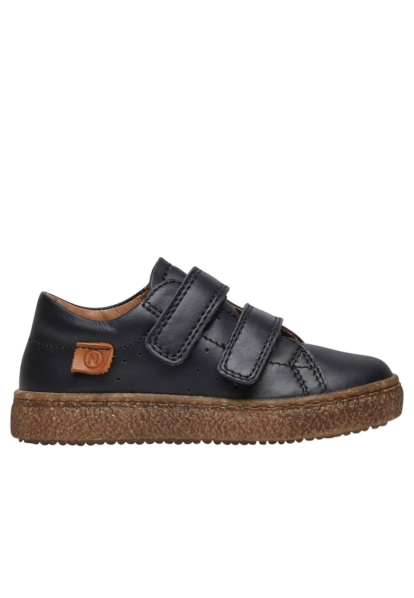 Baskets En Cuir Carex Vl Noir