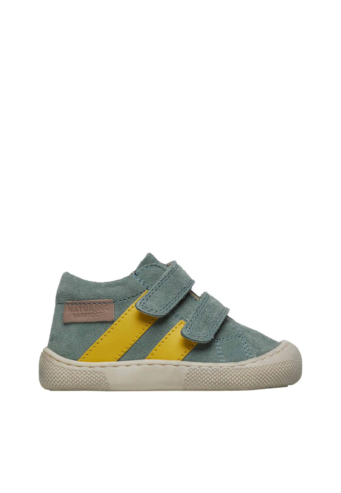 Chaussures Barefoot En Cuir Et Suède Barefoot Sabby Vl Sage