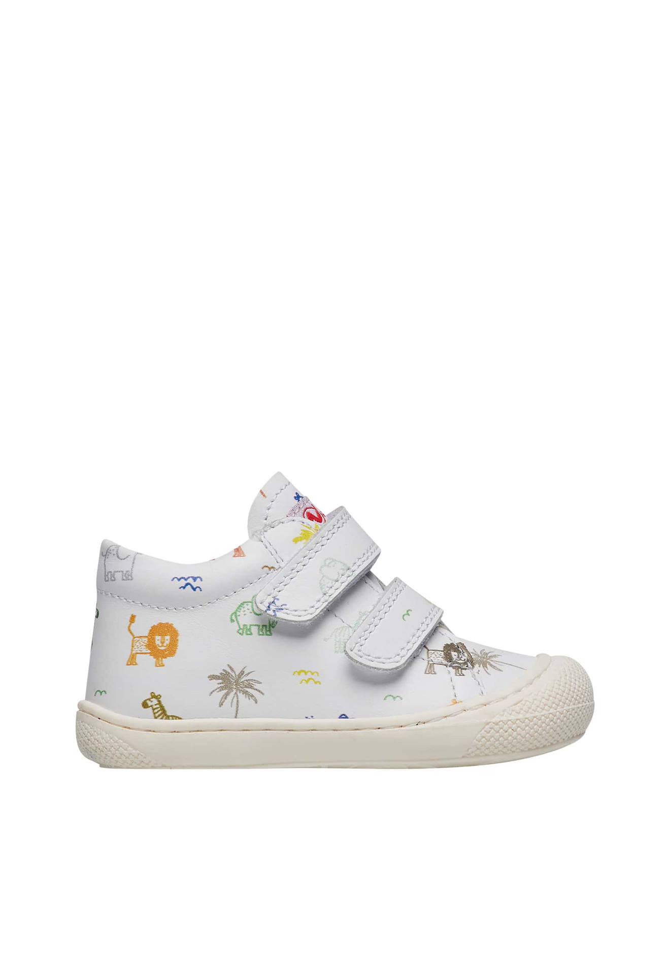 Chaussures En Cuir Imprimé Cocoon Vl Blanc