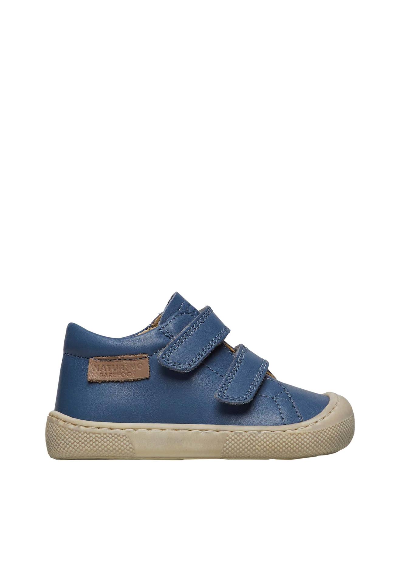 Chaussures Barefoot En Cuir Barefoot Amur Vl Bleu Clair