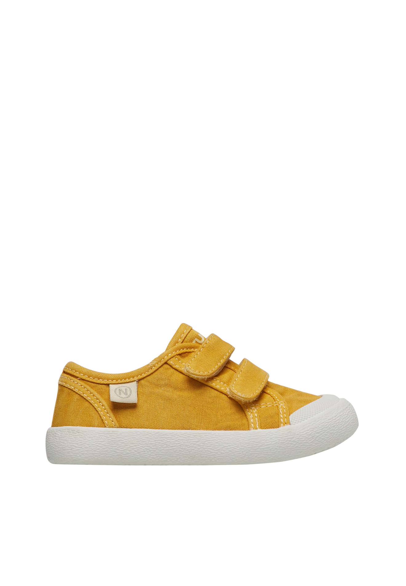 Baskets En Tissu Avec Fermeture Scratch Summer Vl. Jaune