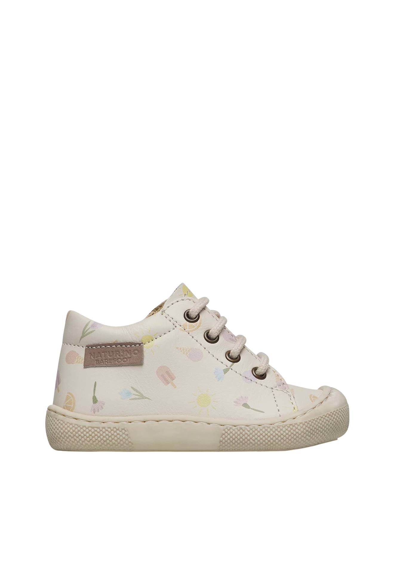 Chaussures Barefoot En Cuir Barefoot Amur Blanc Mat