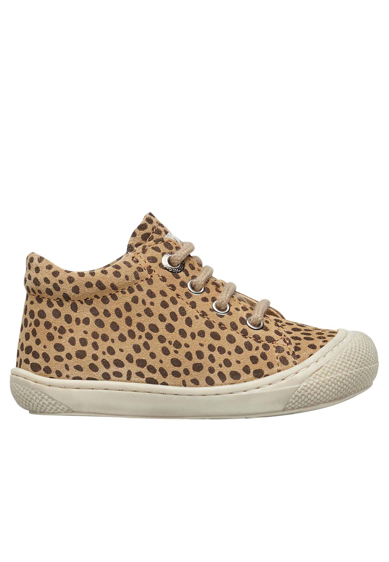 Chaussures En Suède Imprimé Poney Cocoon Noir-beige