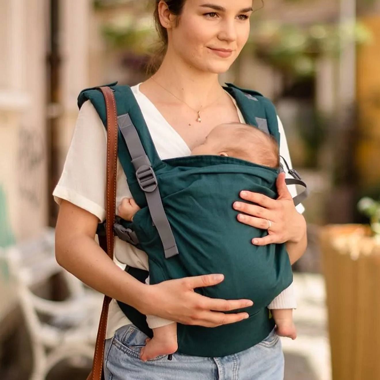 Porte Bébé Boba X Atlantic Vert