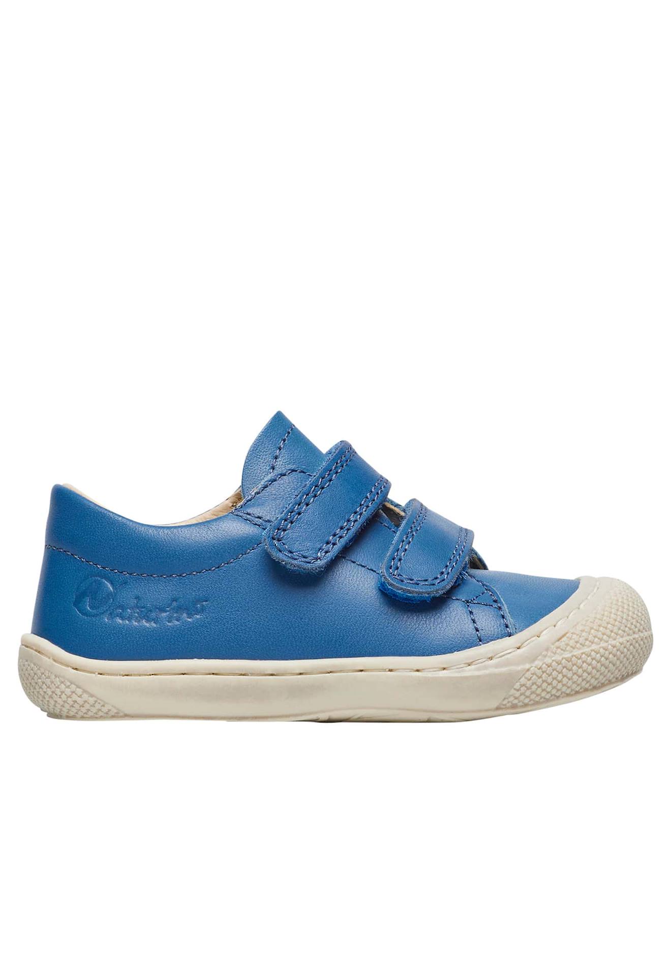 Chaussures Premiers Pas En Cuir Cocoon Low Vl Bleu
