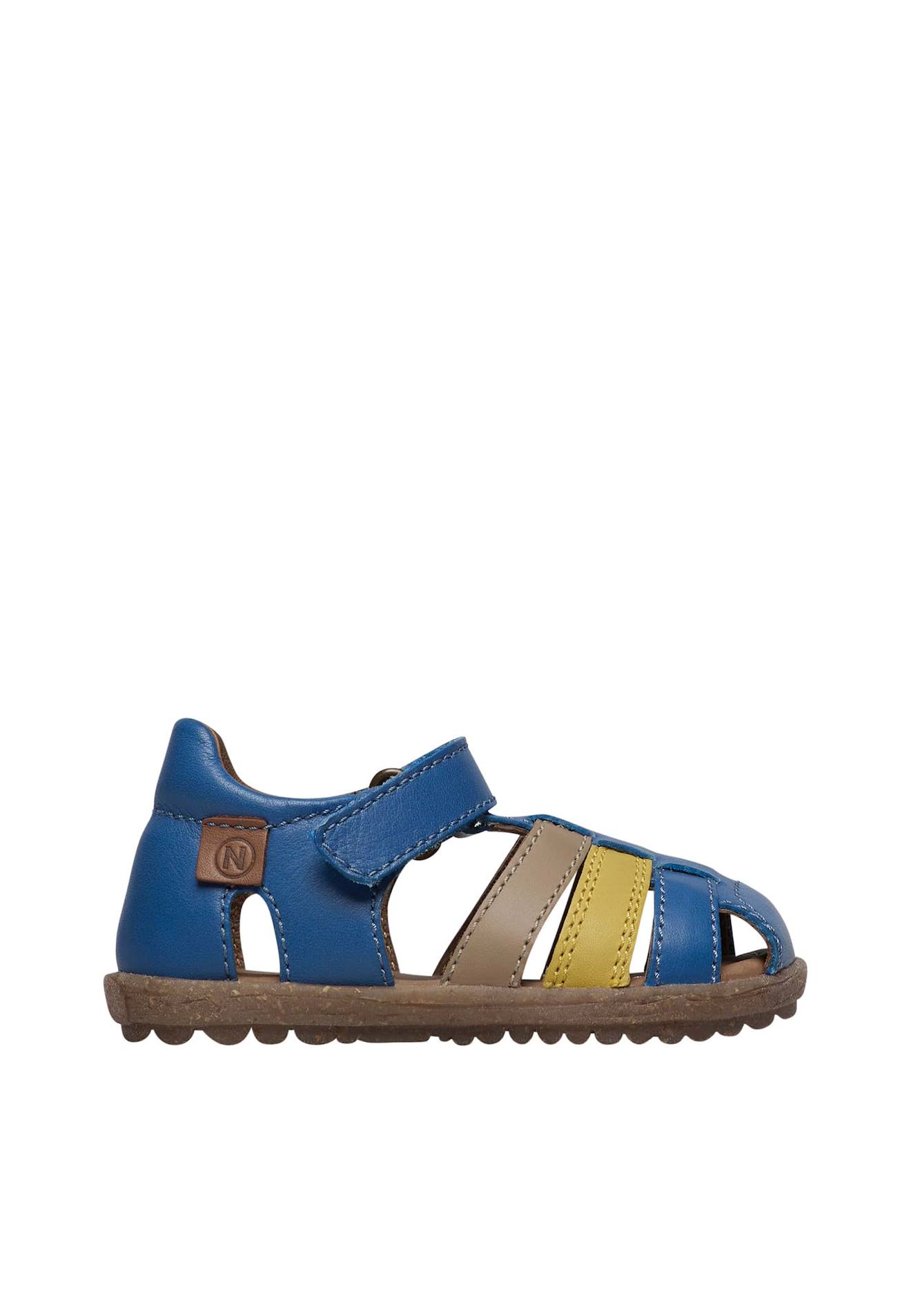 Sandales Semi See Bleu-jaune