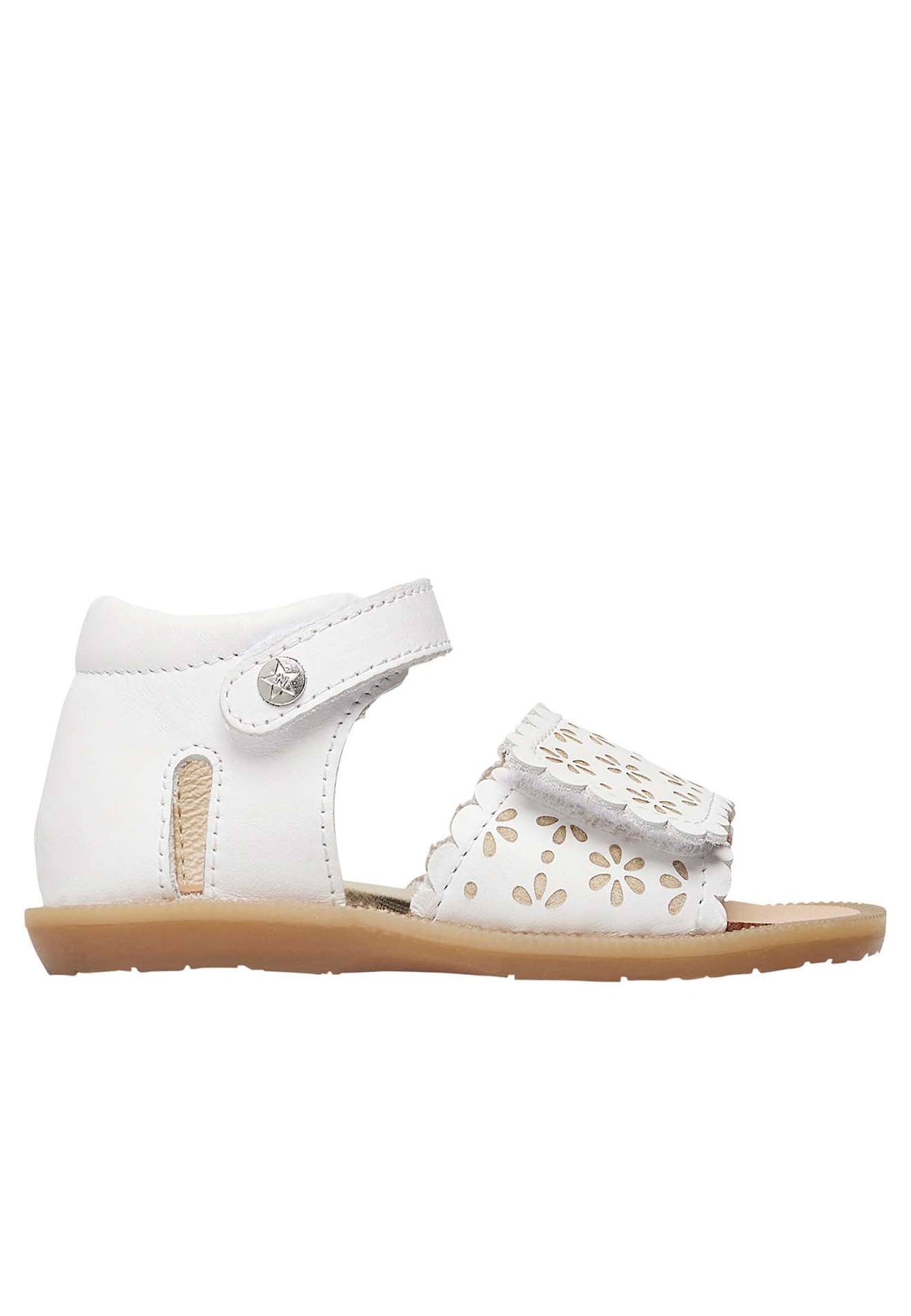 Sandales En Cuir Maya Blanc